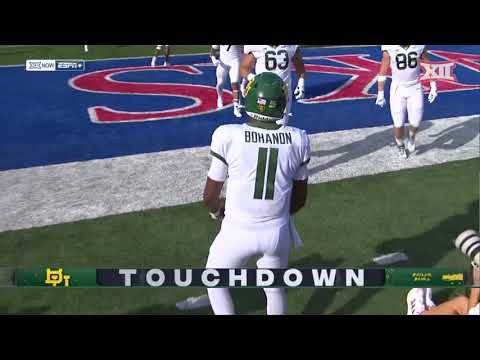 Baylor vs Kansas Football Highlights