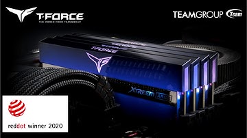 Team T Force Xtreem Mirror ARGB Memory Wins 2020 German RED DOT Design Award