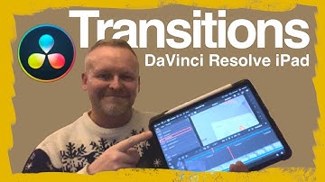 How to Add Transitions in DaVinci Resolve for iPad (Video Editing Tutorial)