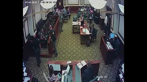 Video 2: Deputies arrest Kassandra Jackson in Michael Bachman's courtroom