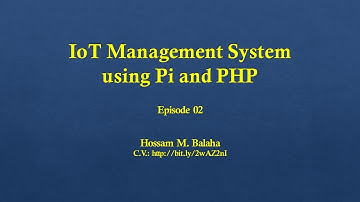 HMB | IoT Management System using Pi and PHP | Wireframing | Episode 02