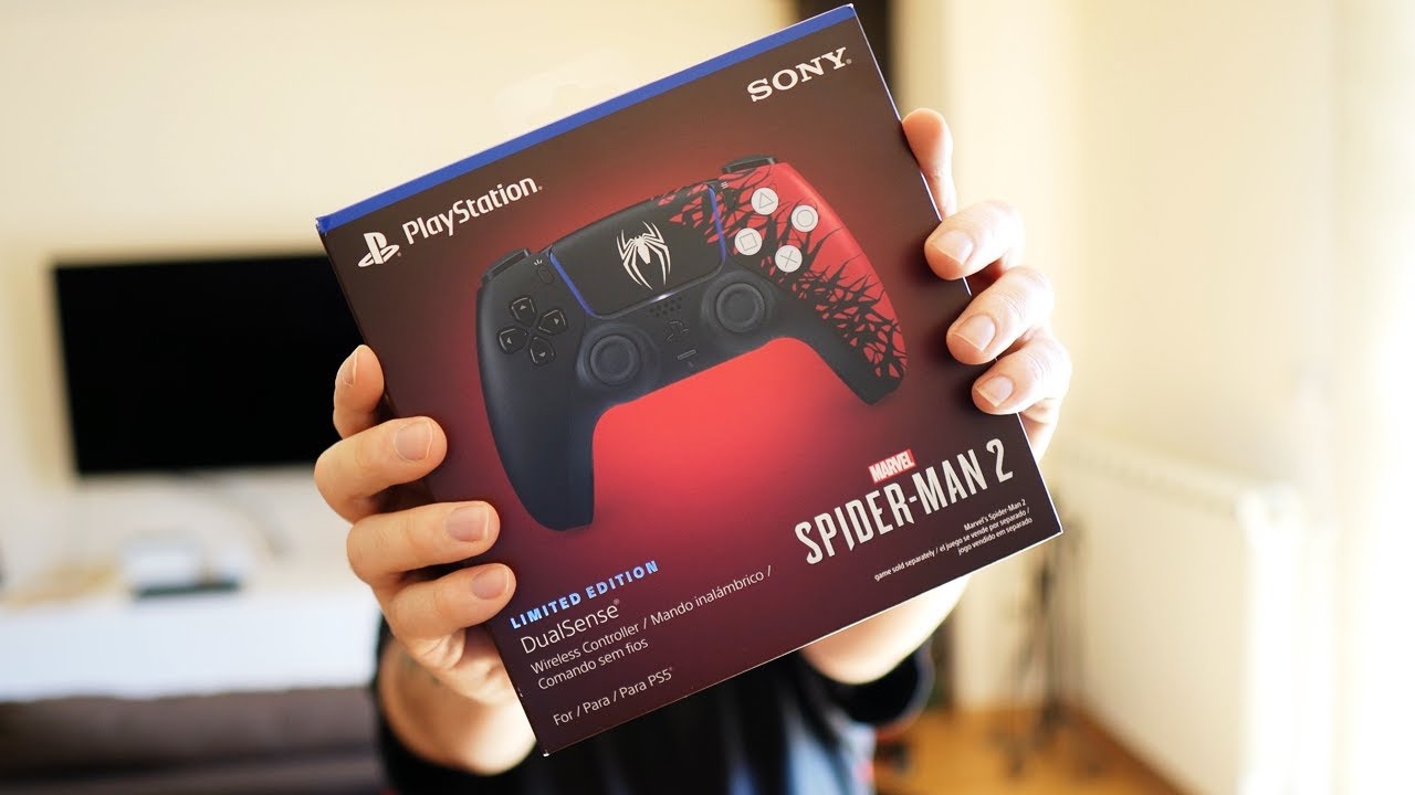 Mando Ps5 Dualsense Spider Man 2 Limited Edition