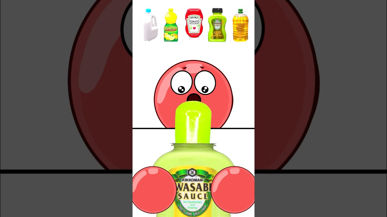 Extreme Jelly Bottles ASMR! 🤤 - Red Ball 4 Animation (w/ @LukeDidThat) 