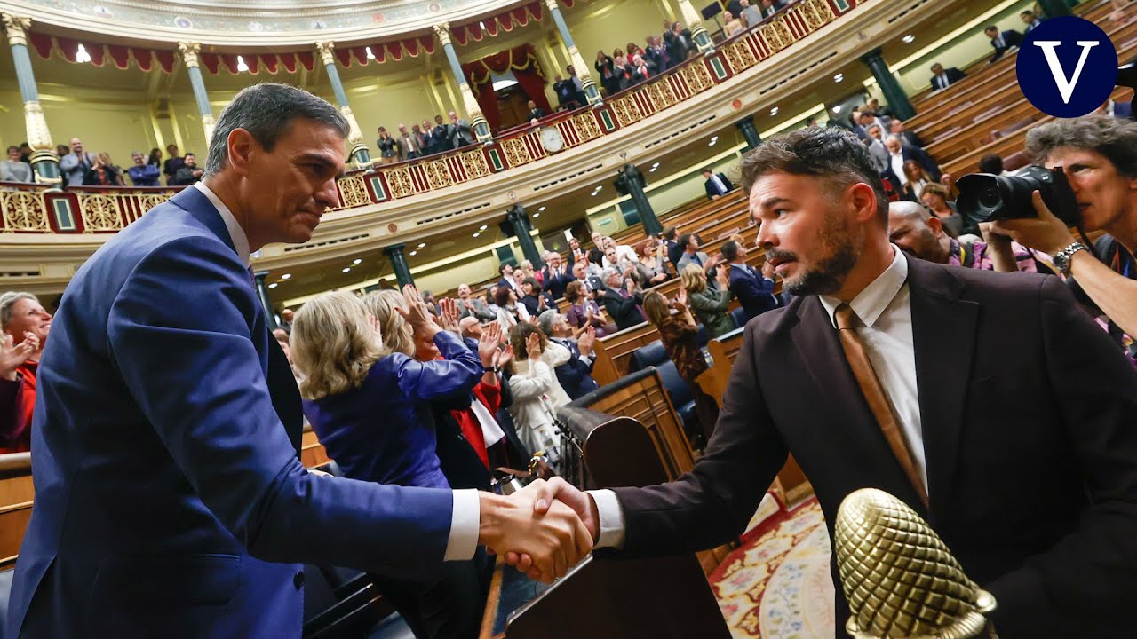 Debate de la ley de amnistía en el Congreso