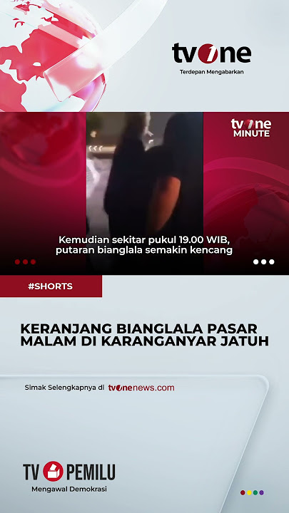 Keranjang Bianglala Lepas, Dua Orang Jatuh Dari Ketinggian 12 Meter #shorts #tvone #news
