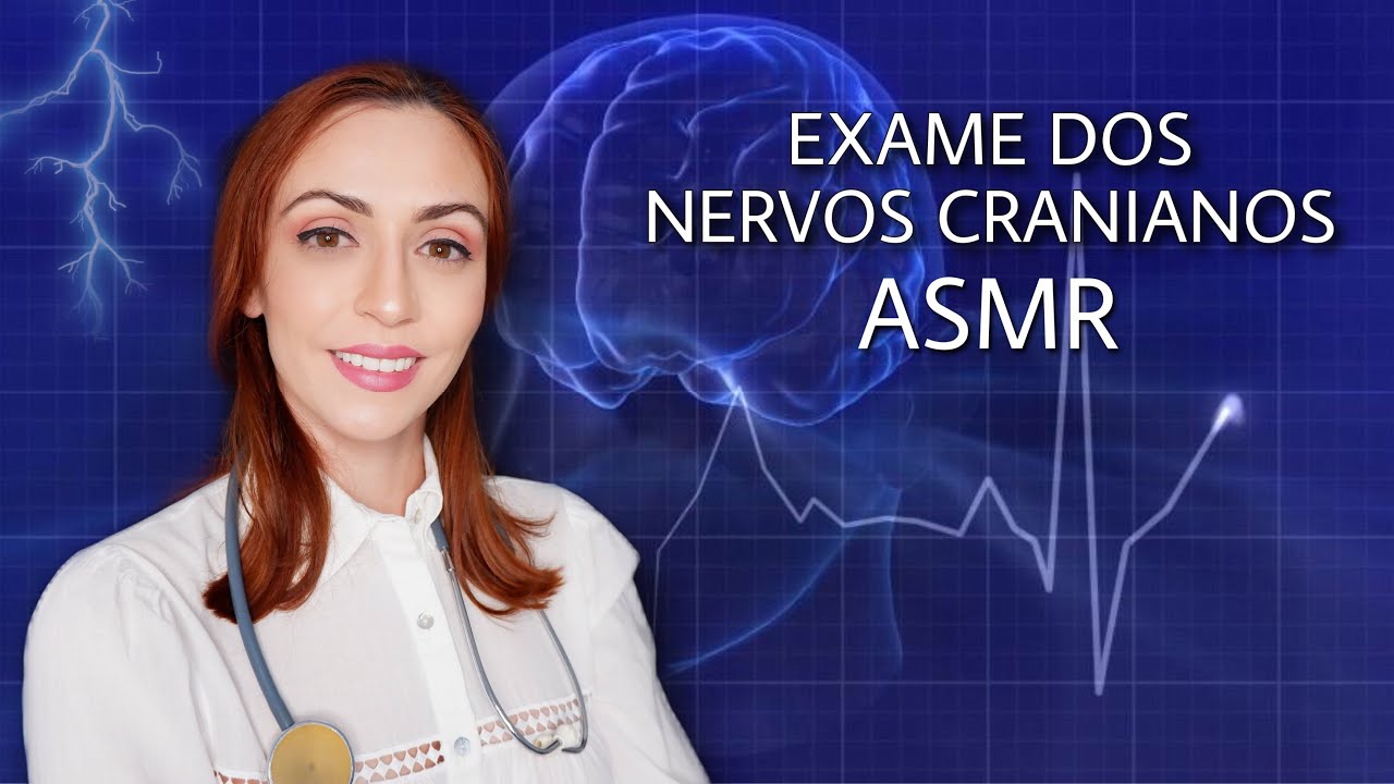 ASMR Portugal: Exames dos nervos cranianos | Cranial nerve exam