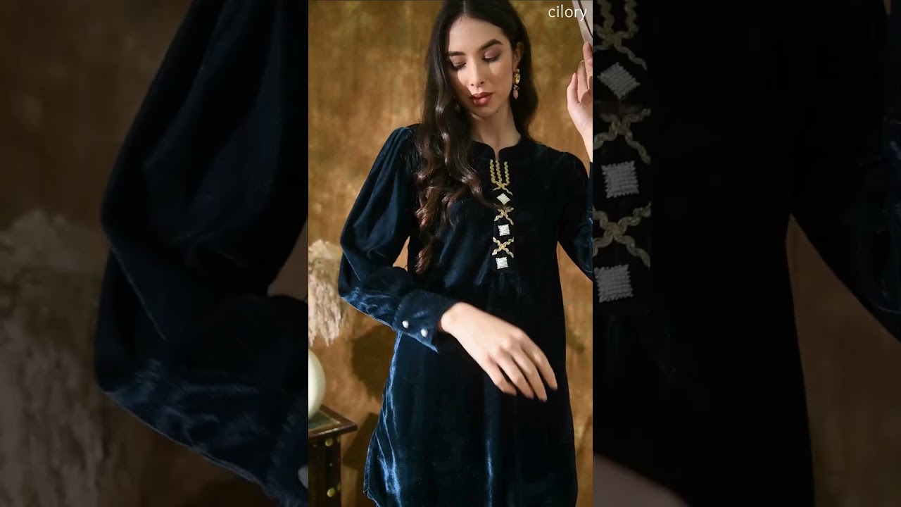 Latest velvet co-ord sets