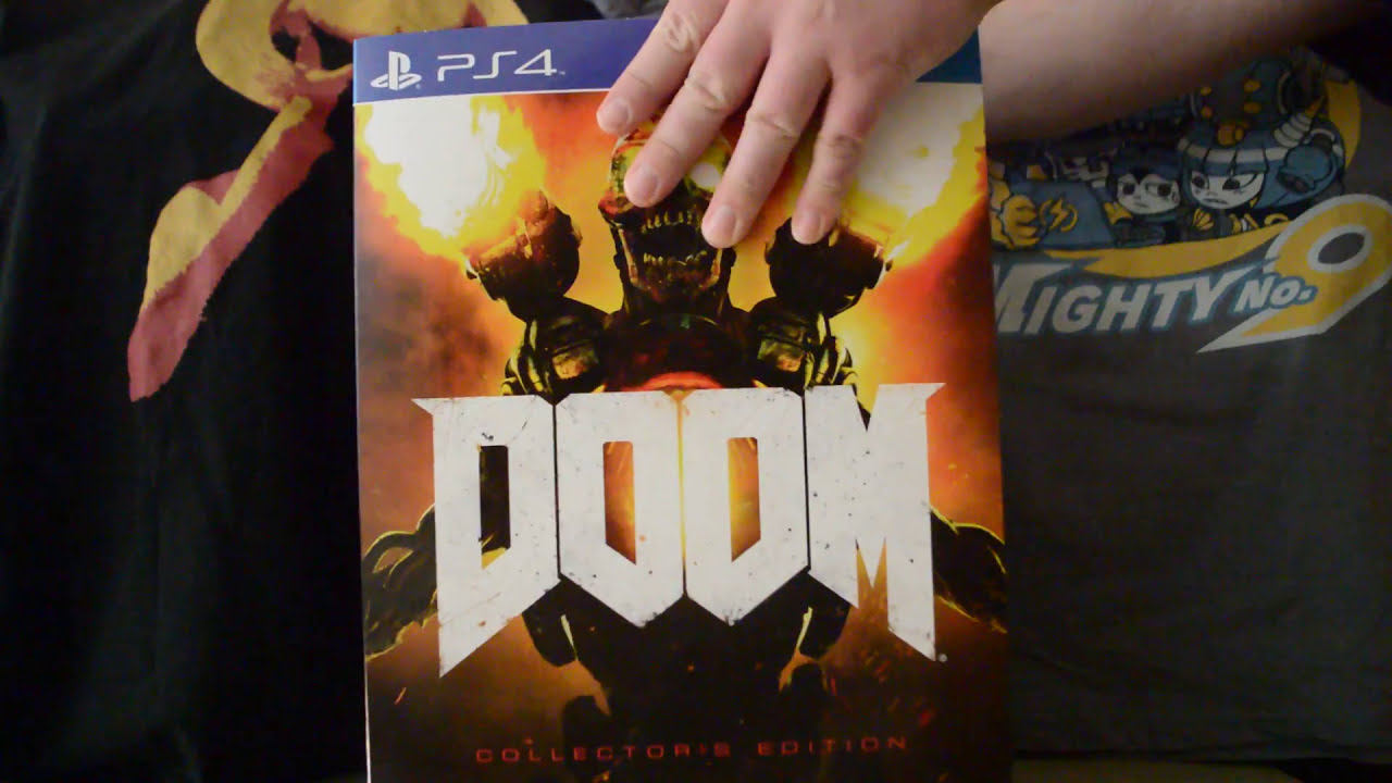 Doom Collector's Edition (PS4) - Unboxing - YouTube