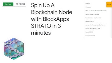 Spin Up A Blockchain Node with BlockApps STRATO in 3 minutes