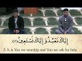 Surah alfatiha recitation version 3  recited by hamza  omair  the mic check youth series