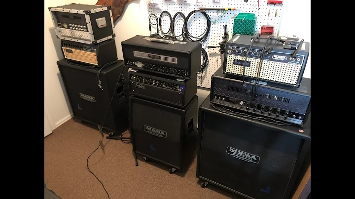 Mesa Boogie Mark vs Rectifier, Vintage vs Modern. ESP Hanneman. V30.
