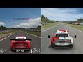 Gran Turismo 7 vs RaceRoom - Audi RS5 Turbo DTM on Nürburgring GP