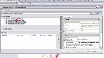 MicroStation V8i Tip Connect to a Web Map Server