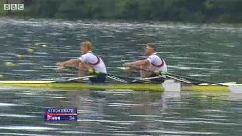 2010 Rowing World Cup I, Bled - Marcus Bateman M2x...