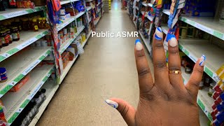 ASMR • In PUBLIC Around DOLLAR TREE! (Tapping, Scratching, Crinkles!) 💤✅