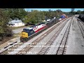 CSX I142 Engine #1852 W&amp;M #1827 B&amp;O HU NB Intermodal Manchester, Georgia 11/15/24