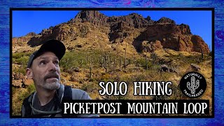 Exploring Arizona's Superstition Mountains: My Solo Hike On The Picketpost Loop Trail