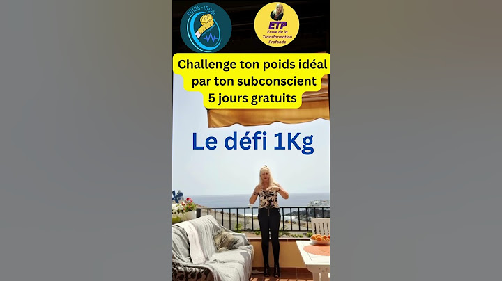 Kg par Kg jusqu'à ton poids idéal