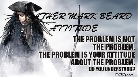 ATTITUDE............ FATHER MARK BEARD