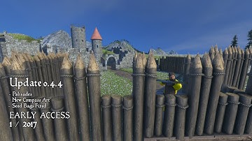Medieval Engineers - Update 0.4.4 - Palisades
