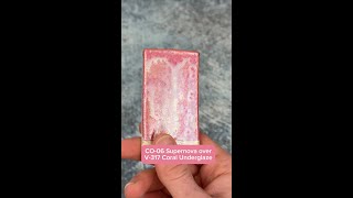 COSMOS Glaze over Velvet Underglazes