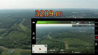 DJI Mavic Air range test FCC 2,4G/5,8G