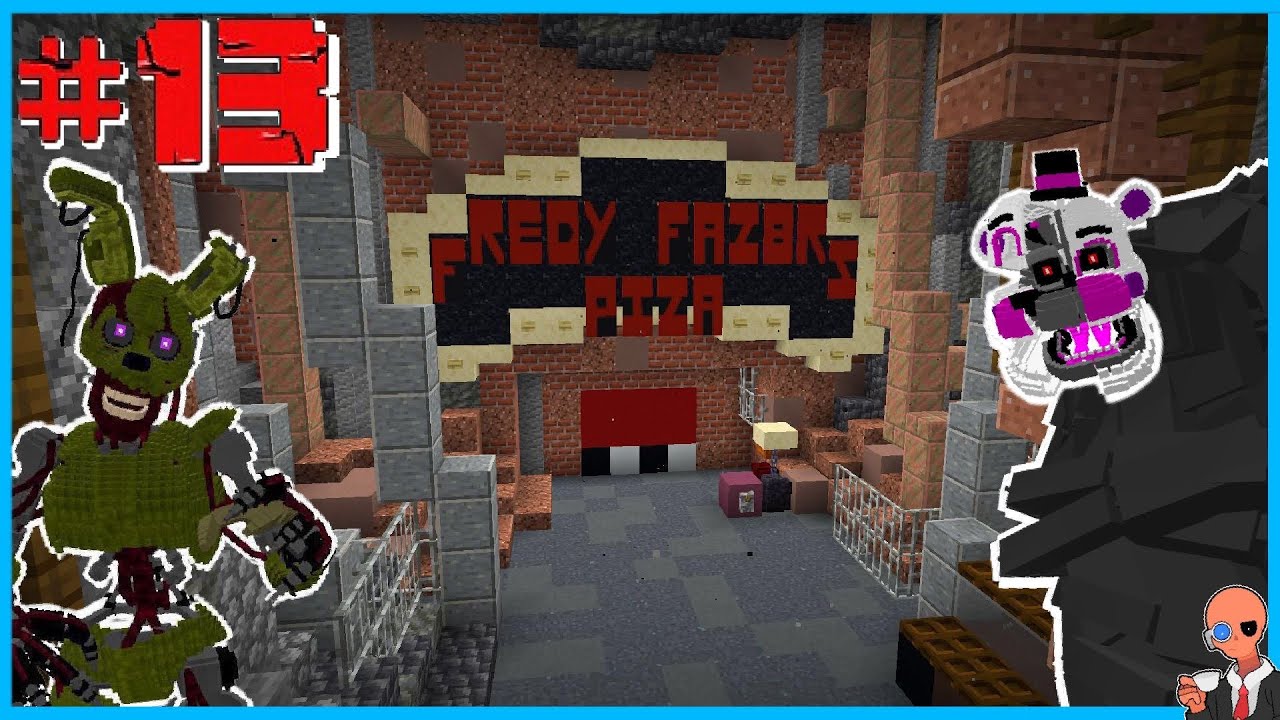 Functional FNAF 6 Map (Freddy Fazbear's Pizzeria Simulator Gameplay)  Minecraft Map