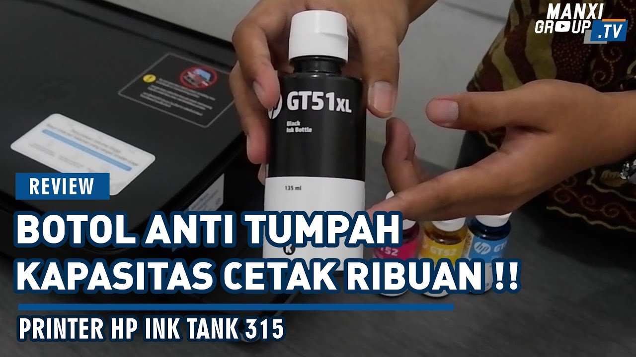 REVIEW PRINTER HP INK TANK 315 // bisa 