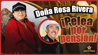 ¿OTRA DEMANDA? Doña Rosa exige pensión a don Pedro Rivera