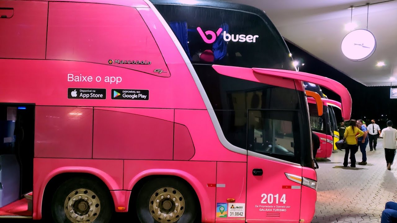 BUSER! A GIGANTE cor de rosa. BELO HORIZONTE X VITÓRIA/VILA VELHA ES