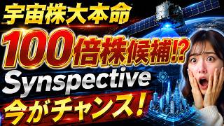 【宇宙関連株】100倍株候補! Synspectiveの将来性を徹底分析