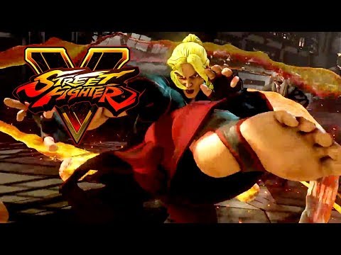 Video: Street Fighter 5 Avslører Ken Med En Ny 'do