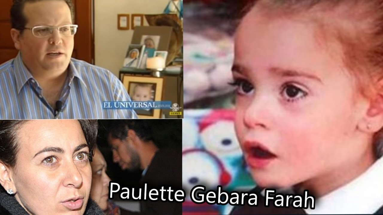 ¿Quien acabo con la vida de PAULETTE GEBARA FARAH?|Posibles Culpables
