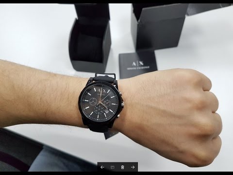 armani exchange ax2164 black watch