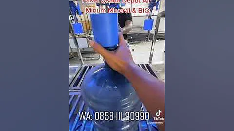 Paket Usaha Rumahan Depot Air Minum Isi Ulang 3 Pengisian Mineral BIO #depotairminum