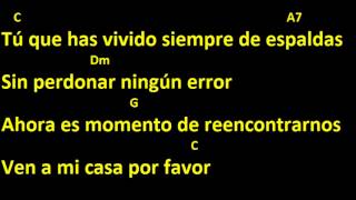 VEN A MI CASA ESTA NAVIDAD - LUIS AGUILÉ - COVER - LETRA Y ACORDES - ROBERTO RENÉ HERNÁNDES BAUTISTA