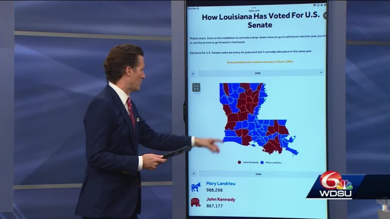 How Louisiana has voted in Senate races the past 20 years YouTube