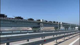 Крымский мост доставляет эшелоны российской военной техники в Новороссию