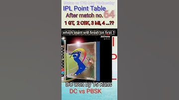 IPL point table #dcvspbsk  #ipl todaymatch #ipl2023 #shorts #ytshorts #shot #pointtable 3