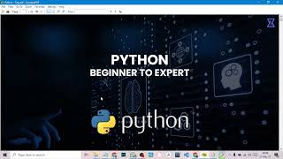 PYTHON INSTALLATION - DATA ANALYSIS MASTERCLASS