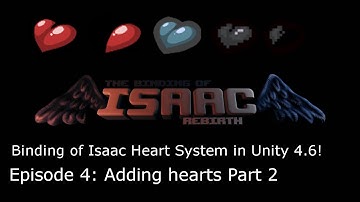 Making Coding fun! Unity 4.6 Heart Health System [Ep 4] [1080p]