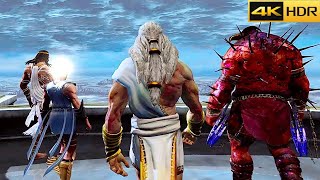 Kratos Army Vs Army Of God Battle Scene Cinematic 4K screenshot 5