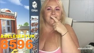 SEXY BBW ADELESEXYUK UNBOXING AND BUILDING CREATOR LEGO GARAGE 8596