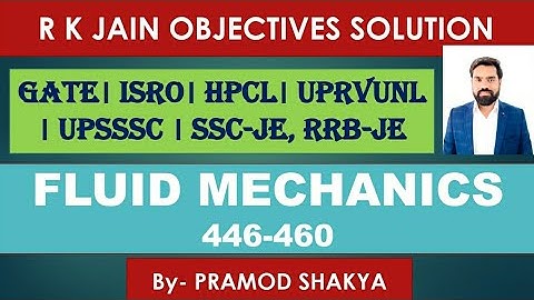 fluid mechanics mcq|R k jain mechanical objective solution|rk jain mechanical engineering objective 