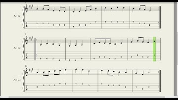 First Position Sight Reading 3 metronome