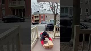 Caught on Camera: Christmas Package Thief in Montreal - Shocking Holiday Crime