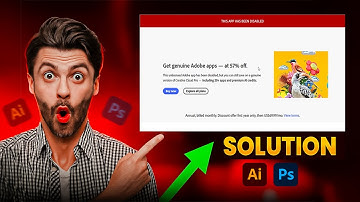 Adobe Photoshop & Illustrator App Disabled Problem FIX ✅ | 100% Working Solution 2025