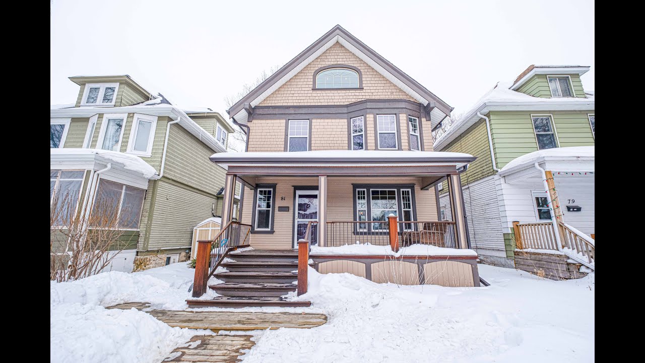 For Sale in Wolseley, Winnipeg 81 Chestnut Street YouTube