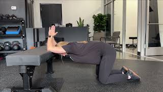 Bench Stretch with Thoracic Focus