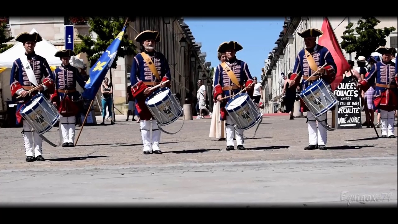 Fifres et Tambours d'Aunis Saintonge Festival cape et épée -Richelieu